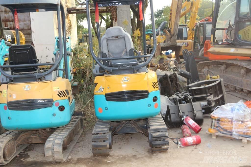 Kubota U 15 Mini kotrók < 7t