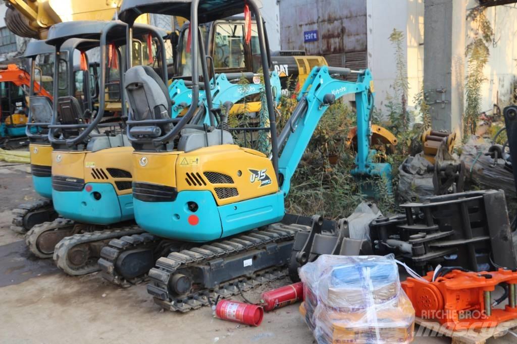 Kubota U 15 Mini kotrók < 7t