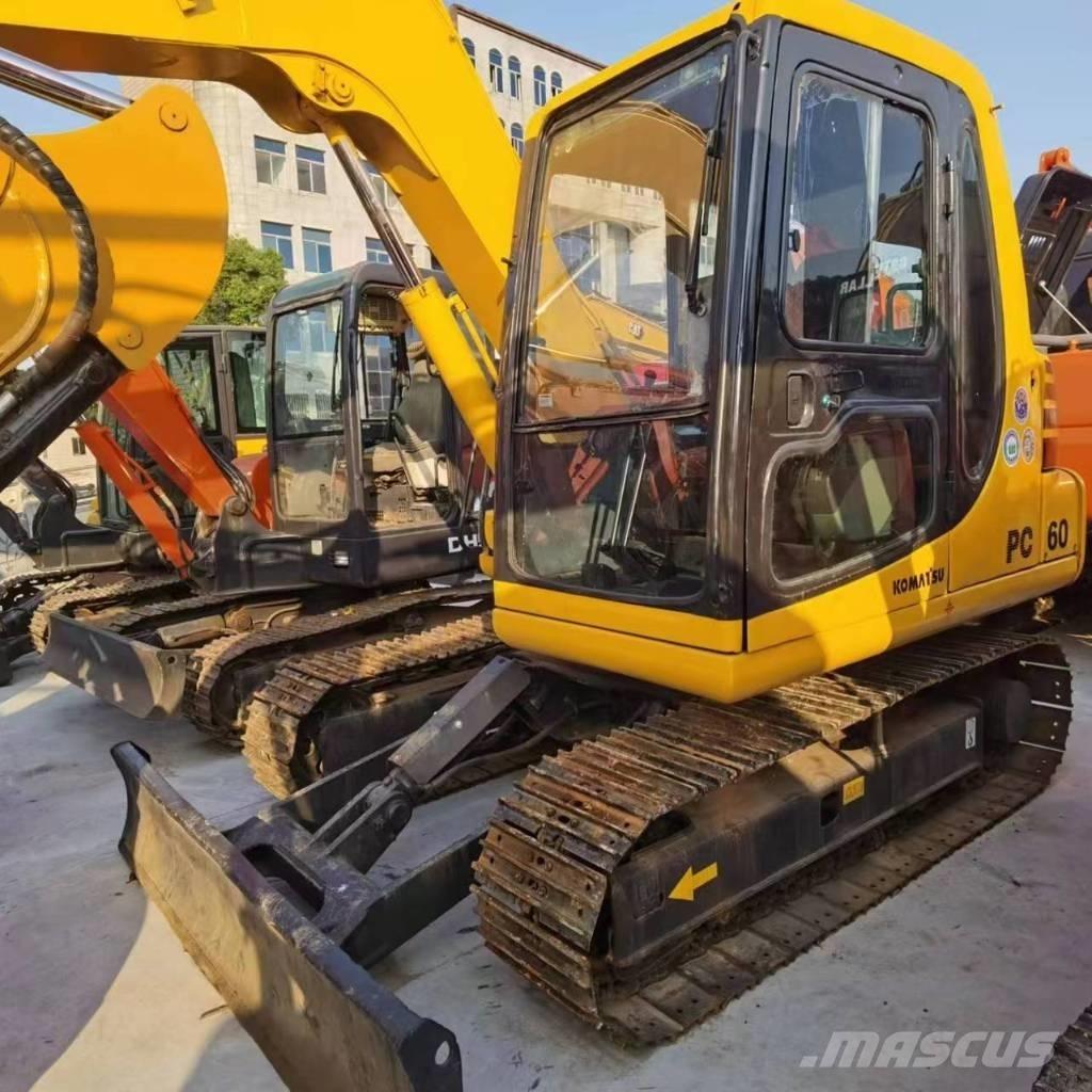 Komatsu PC 60 Mini kotrók < 7t