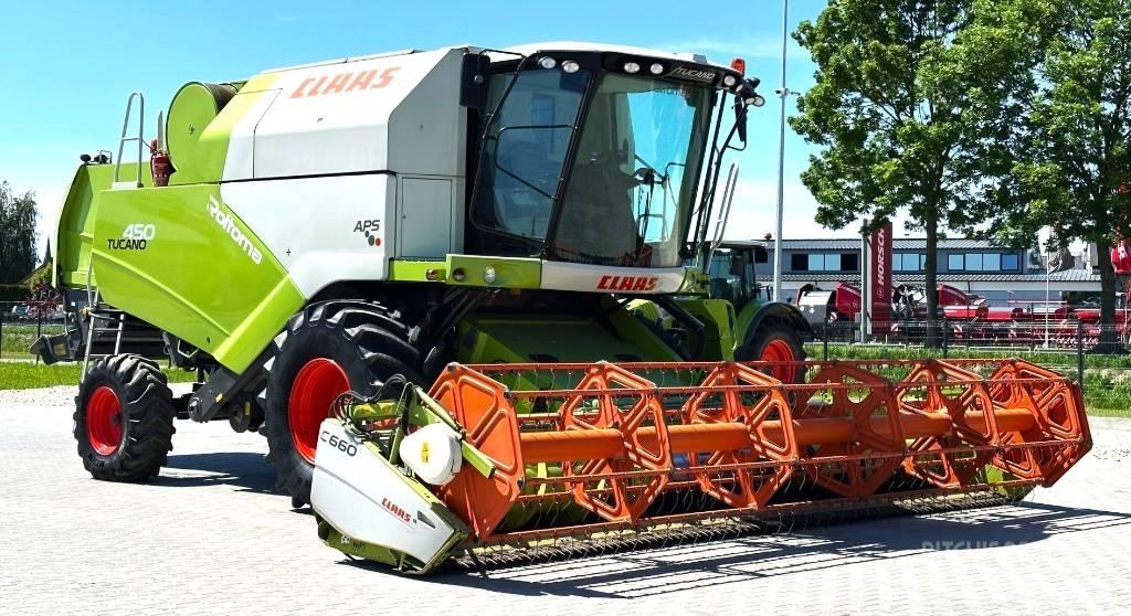 CLAAS Tucano 450 Kombájnok