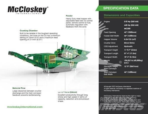 McCloskey C3 Törőgépek