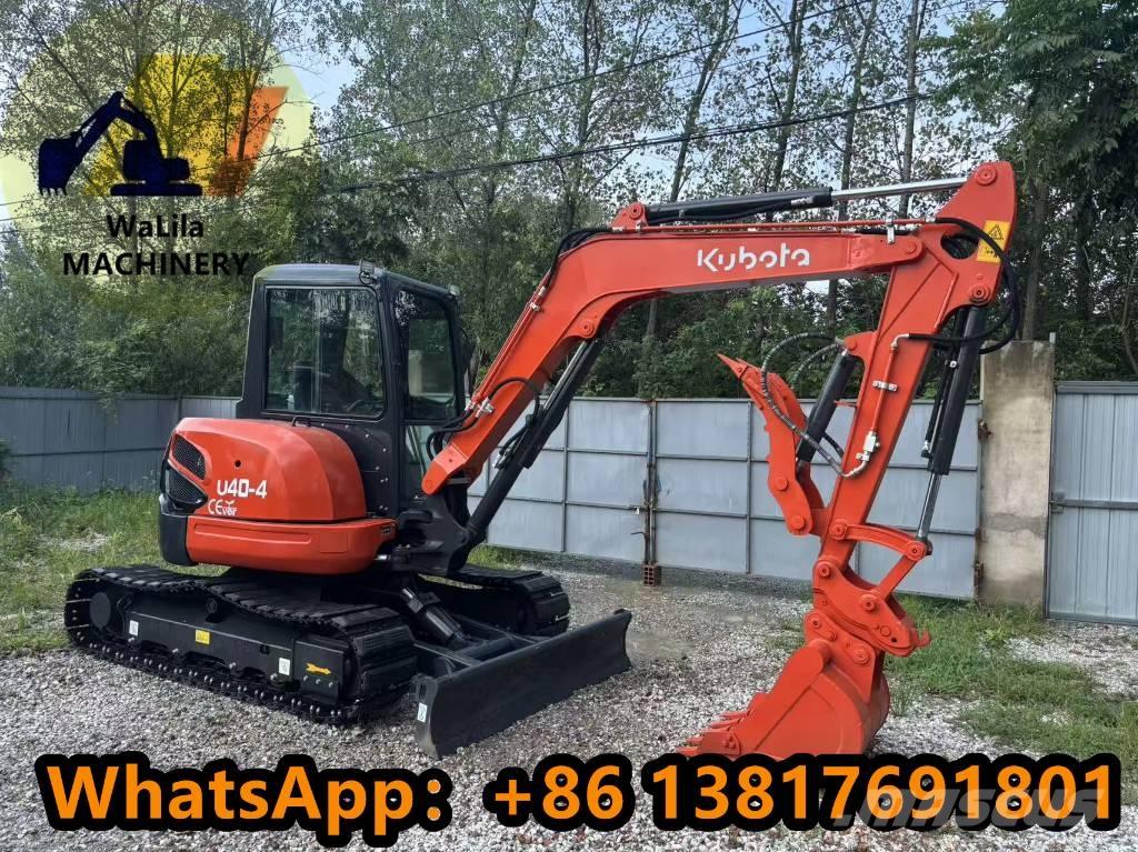 Kubota U 40 Mini kotrók < 7t