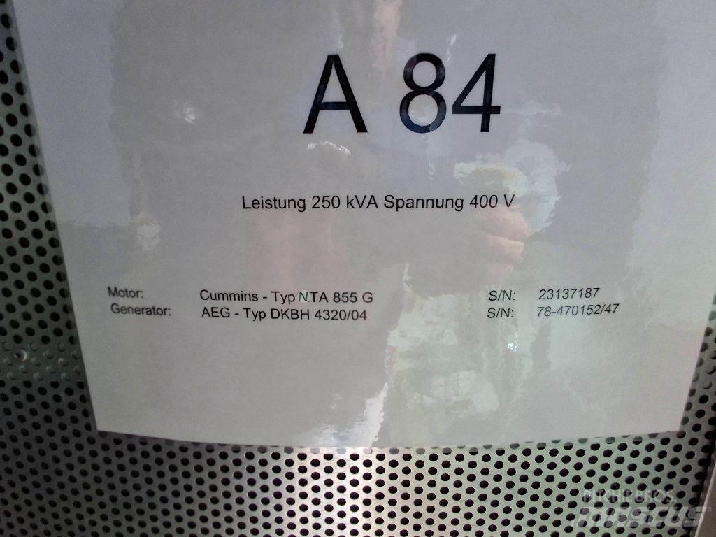 Cummins NTA-855-G Dízel áramfejlesztők
