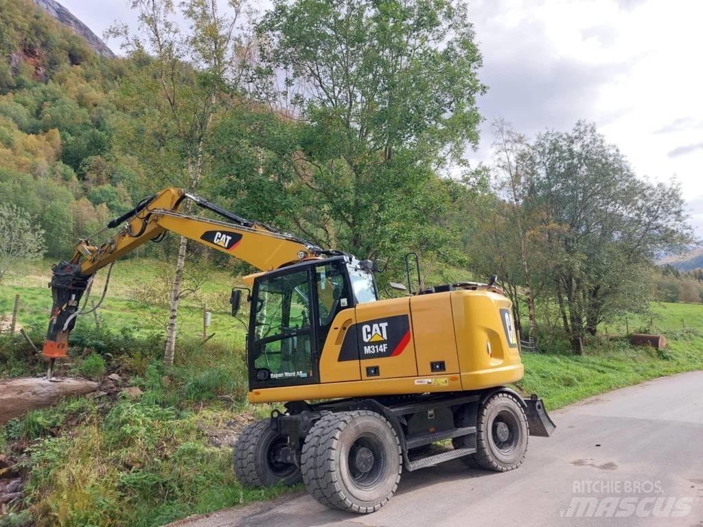CAT M 314 F Gumikerekes kotrók