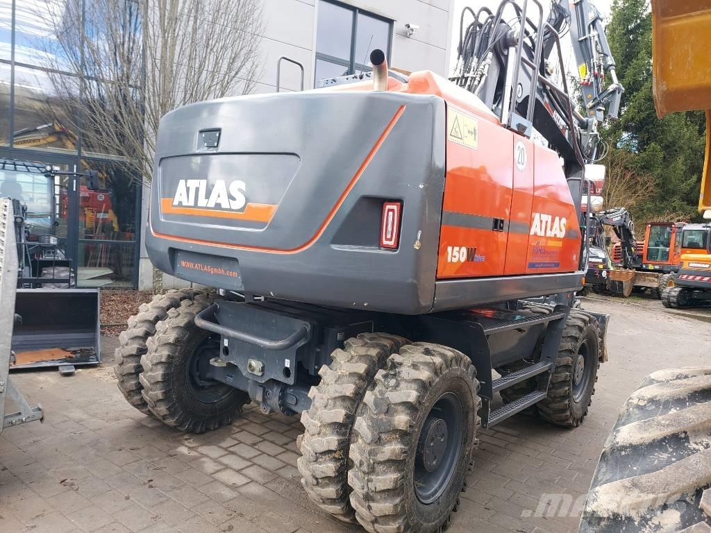 Atlas 150 W Gumikerekes kotrók