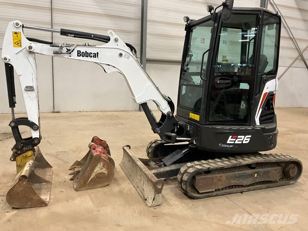 Bobcat E 26 Mini kotrók < 7t