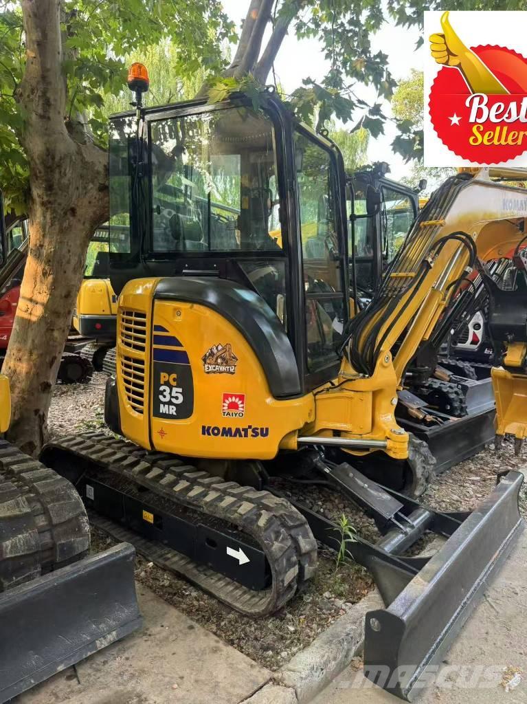 Komatsu PC 35 MR Mini kotrók < 7t
