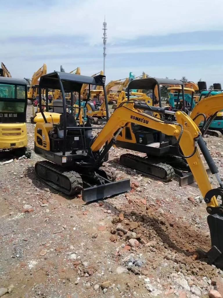 Komatsu PC18 Lánctalpas kotrók