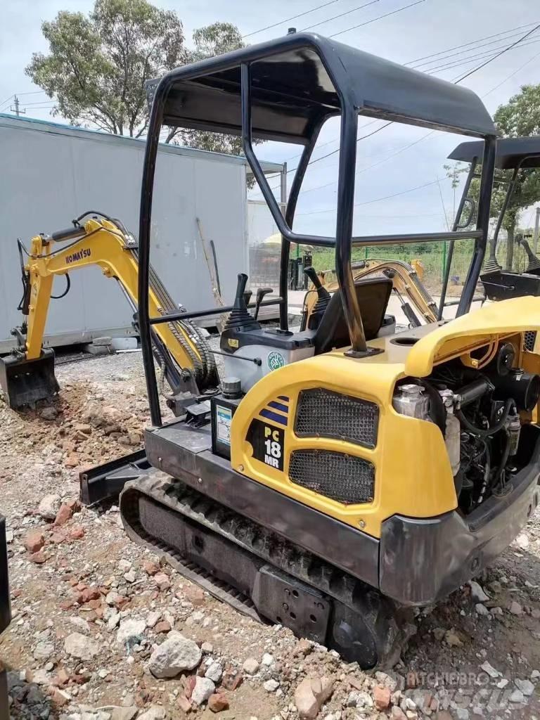 Komatsu PC18 Lánctalpas kotrók