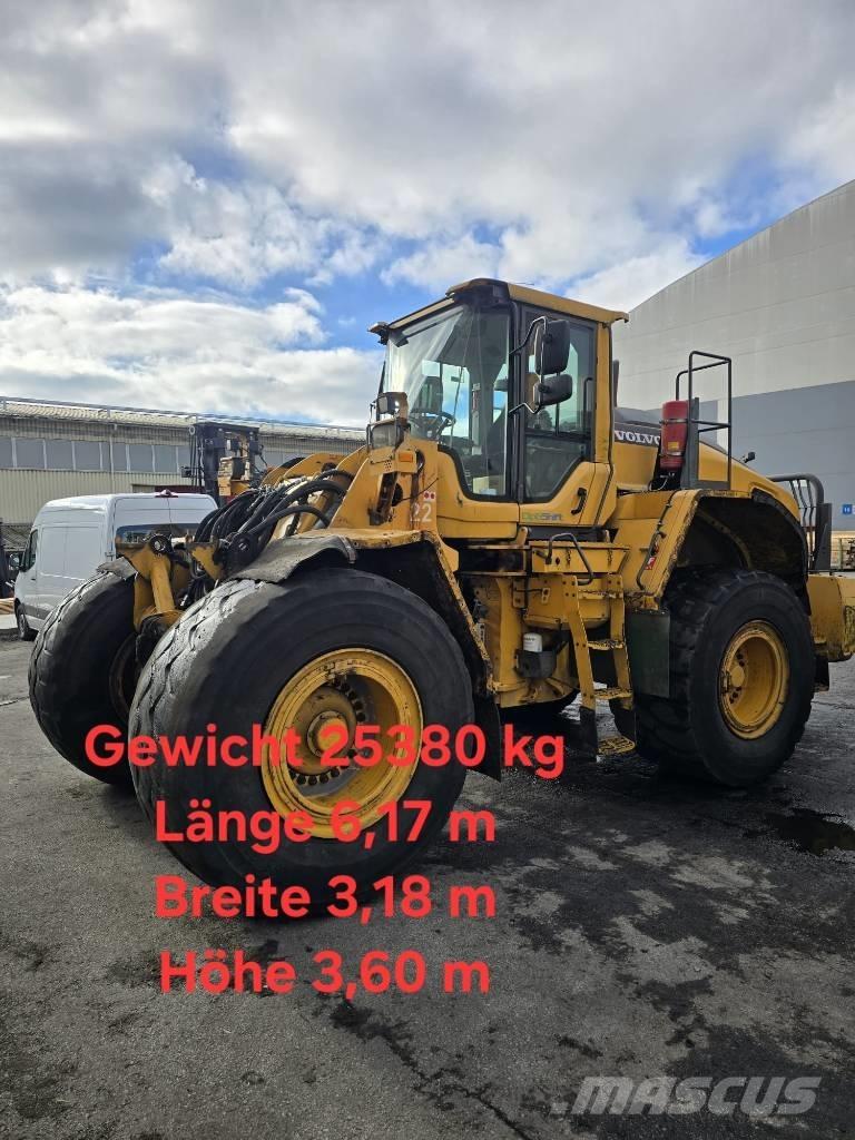 Volvo L 180 H HL Gumikerekes homlokrakodók