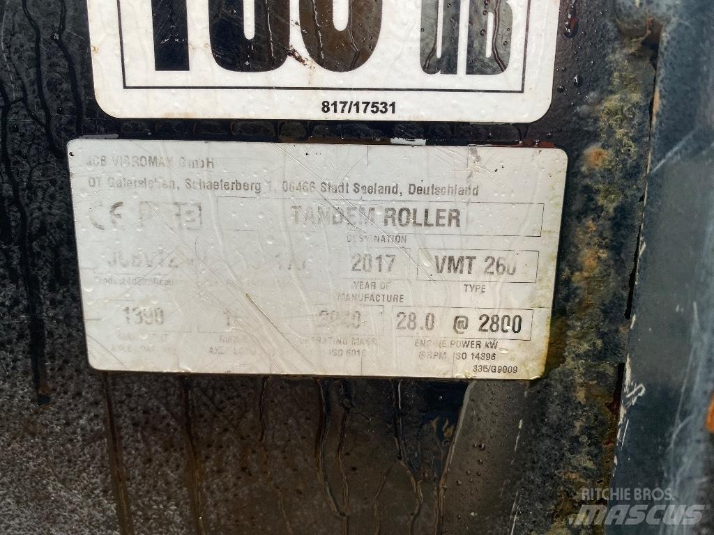 JCB VMT 260-120 Ikerdobos hengerek