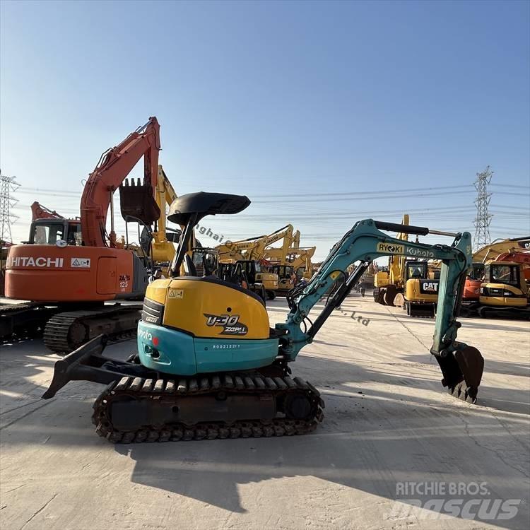 Kubota 30 Lánctalpas kotrók