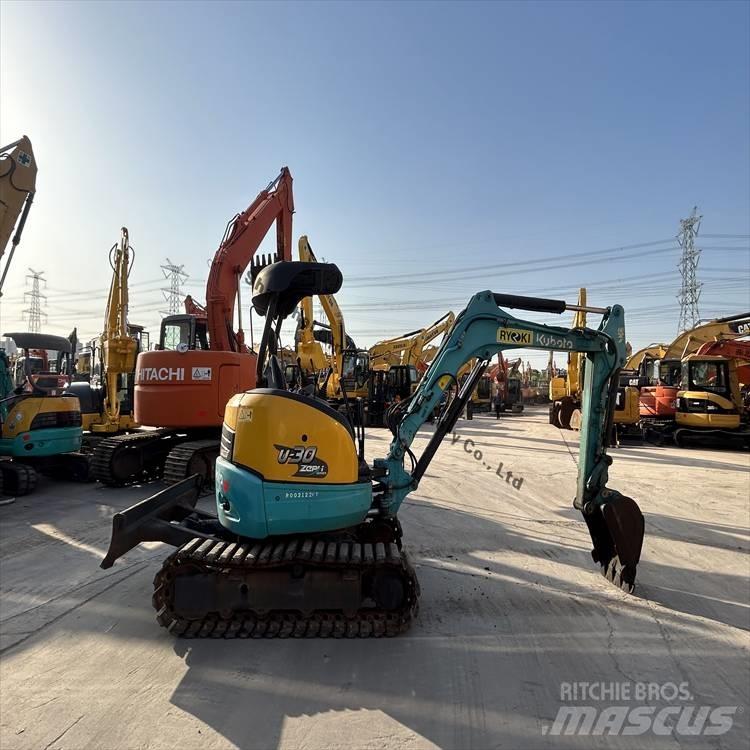 Kubota 30 Lánctalpas kotrók
