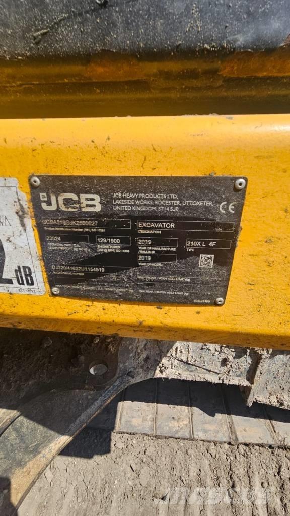 JCB 210 Lánctalpas kotrók