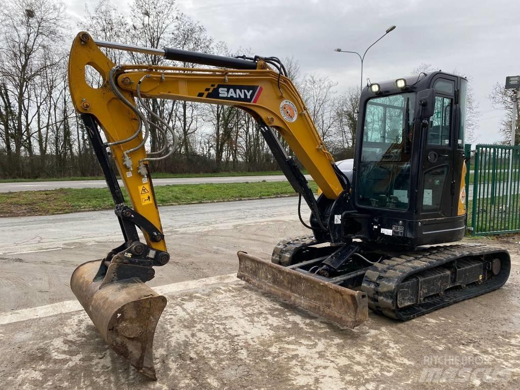 Sany SY 50 U Mini kotrók < 7t