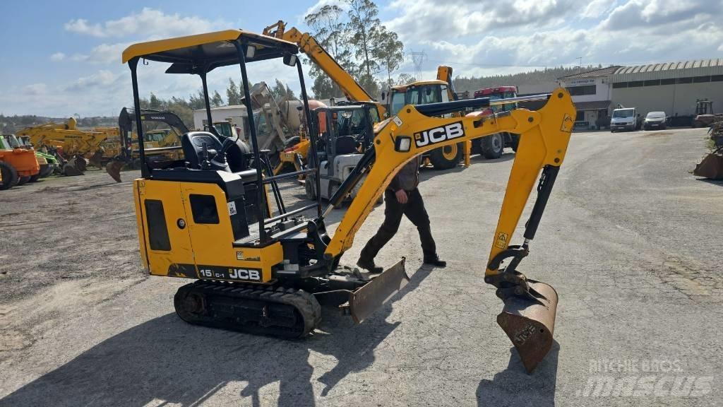 JCB 15 C-1 Mini kotrók < 7t