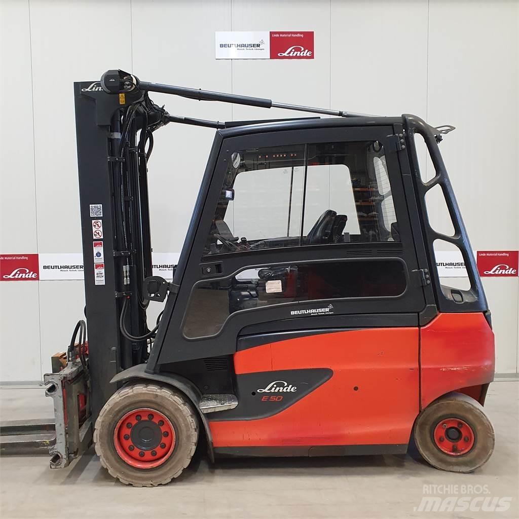 Linde E50/600HL Elektromos targoncák