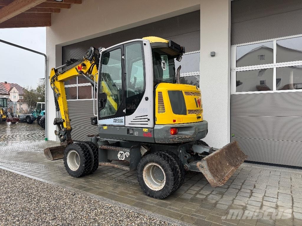 Wacker Neuson EW 65 Gumikerekes kotrók