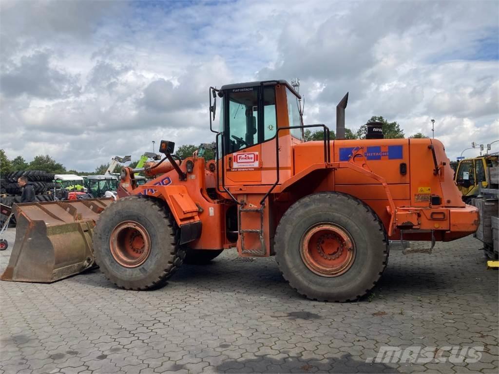 Fiat-Hitachi W 190 Gumikerekes homlokrakodók