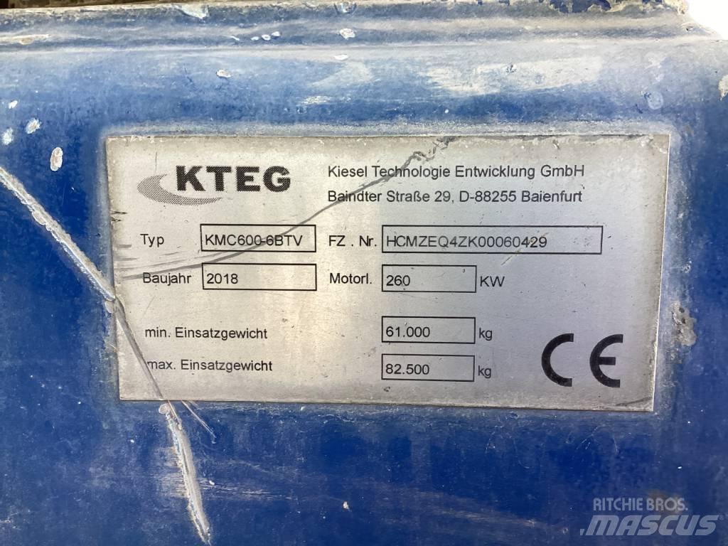 KMC 600-6 BTV Bontásra használt kotrók