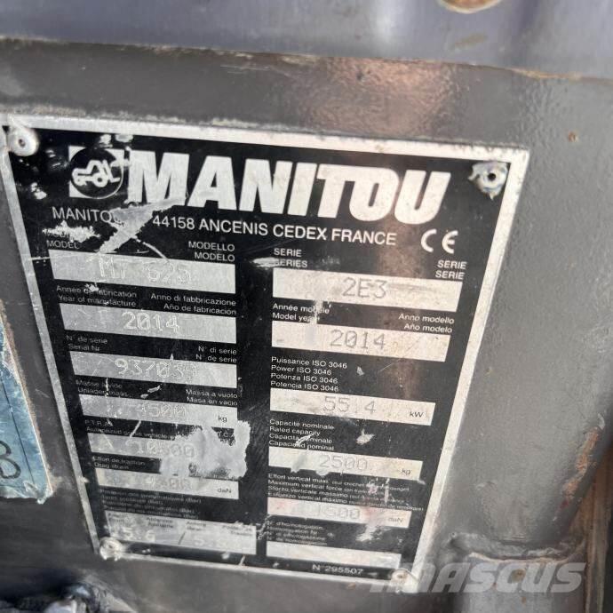 Manitou MT 625 Teleszkópos rakodók