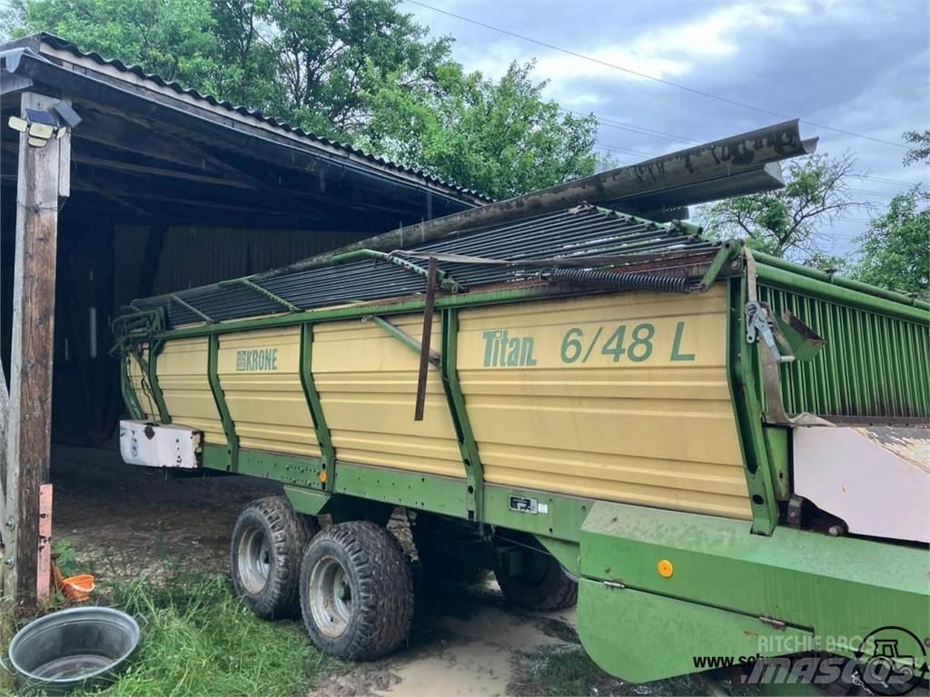 Krone Titan 6/48 L Önrakodó pótkocsik
