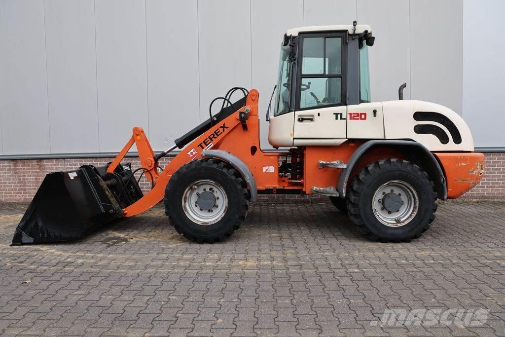 Terex TL120 Gumikerekes homlokrakodók