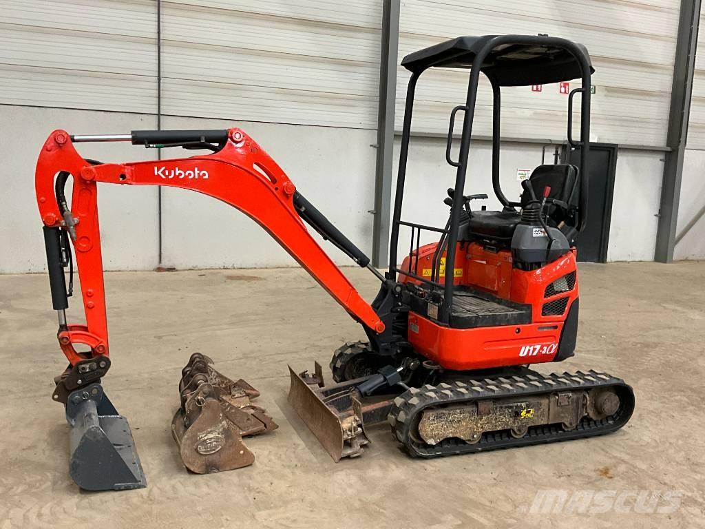 Kubota U 17-3 A Mini kotrók < 7t