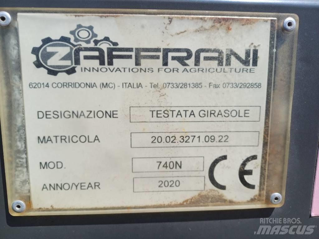 Zaffrani 740N Kombájn adapterek