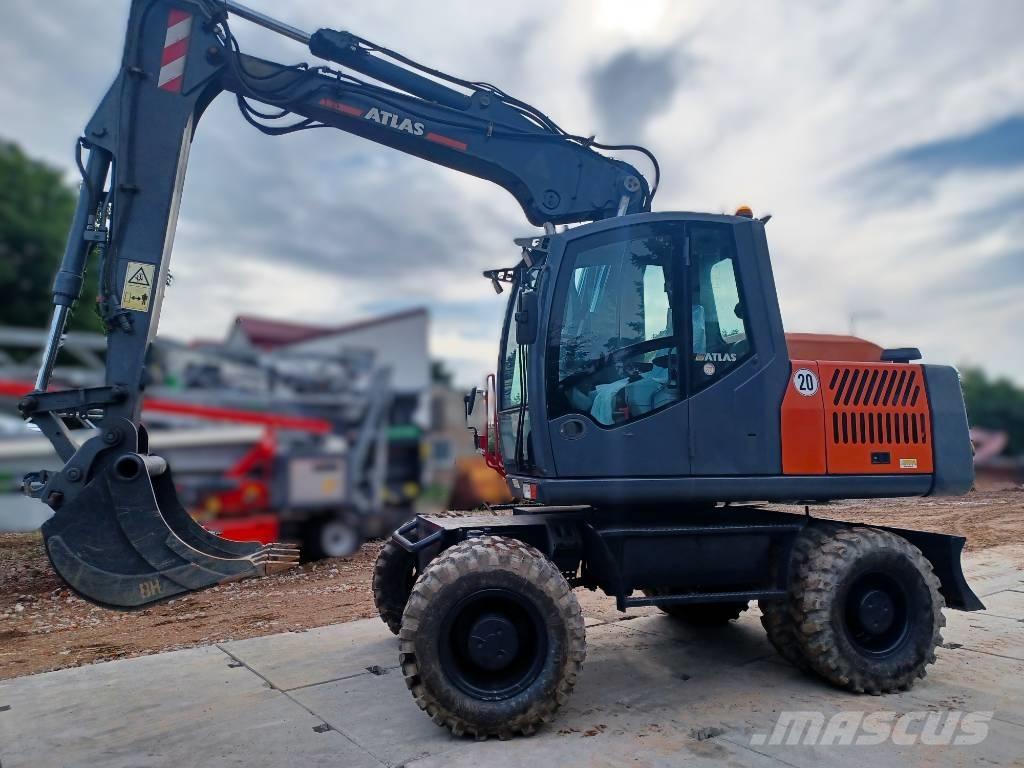Atlas 150 W Gumikerekes kotrók