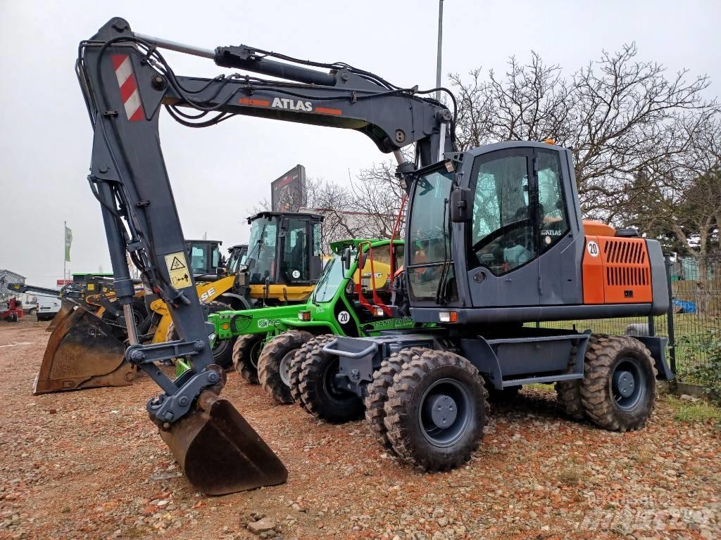 Atlas 150 W Gumikerekes kotrók