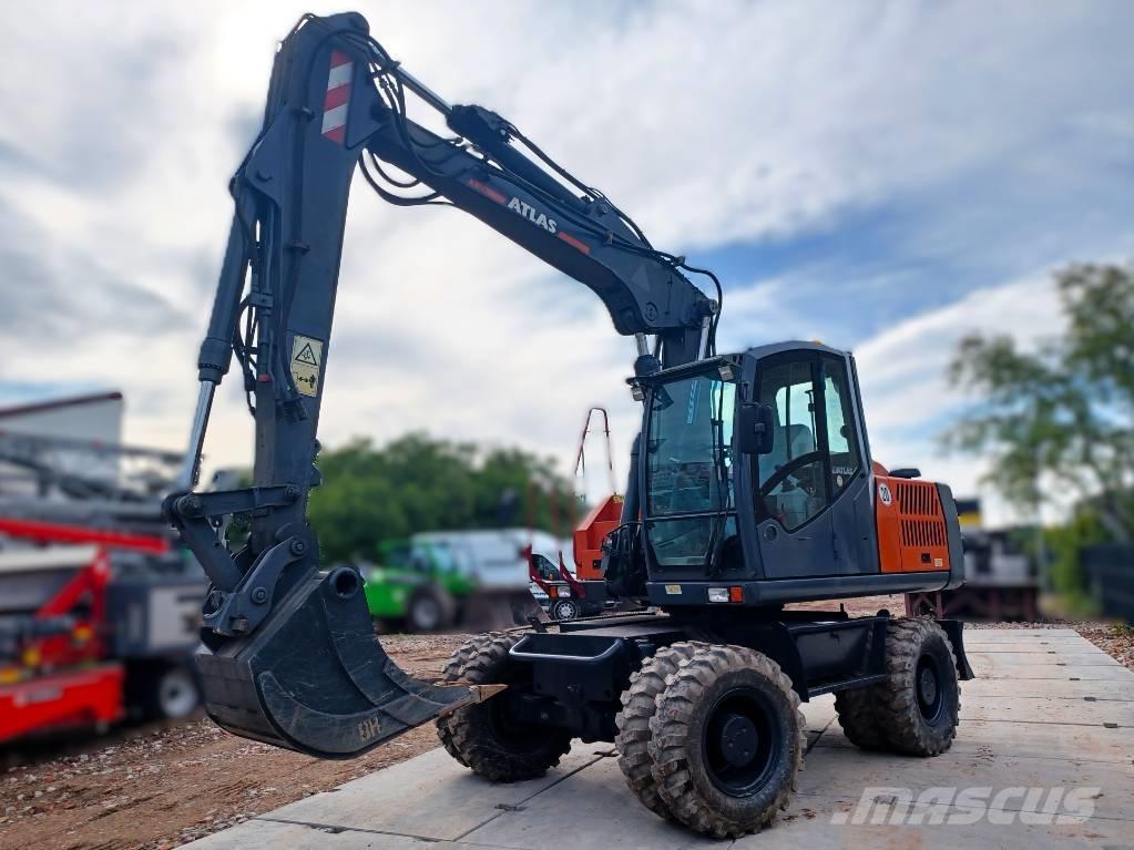 Atlas 150 W Gumikerekes kotrók