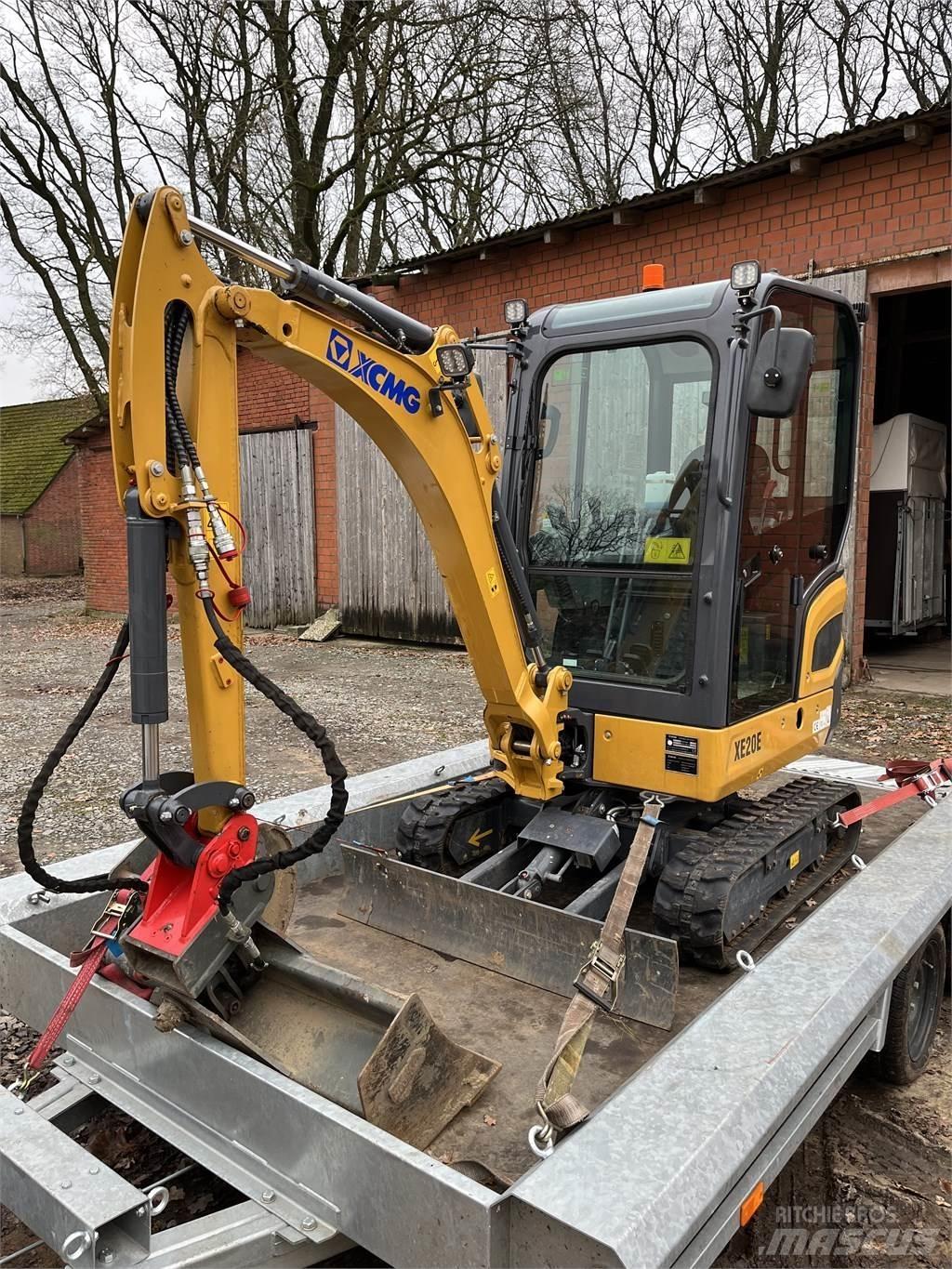 XCMG XE 20 E Mini kotrók < 7t