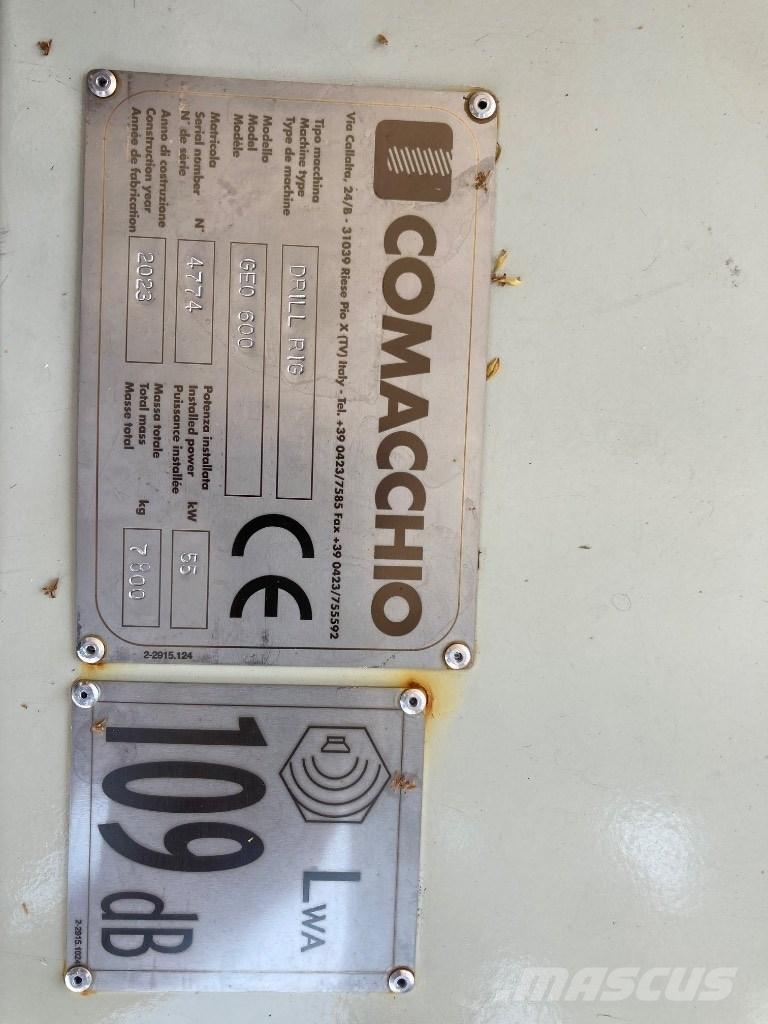 Comacchio Geo600 Kútfúrók