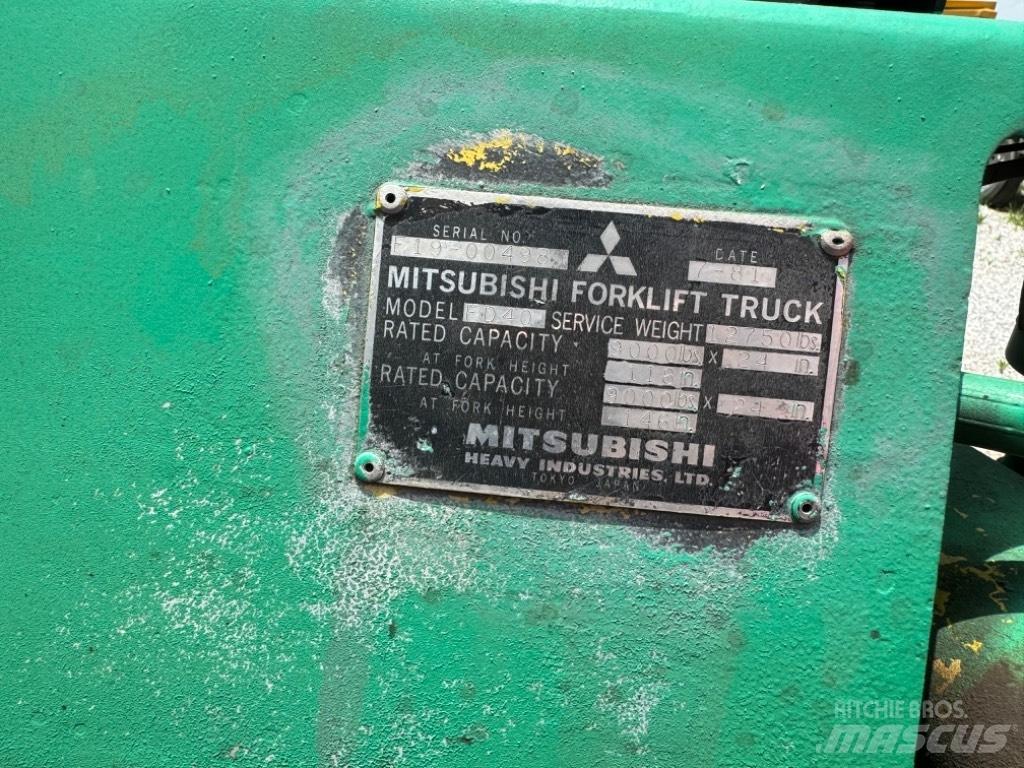 Mitsubishi FD40 Targoncák-Egyéb