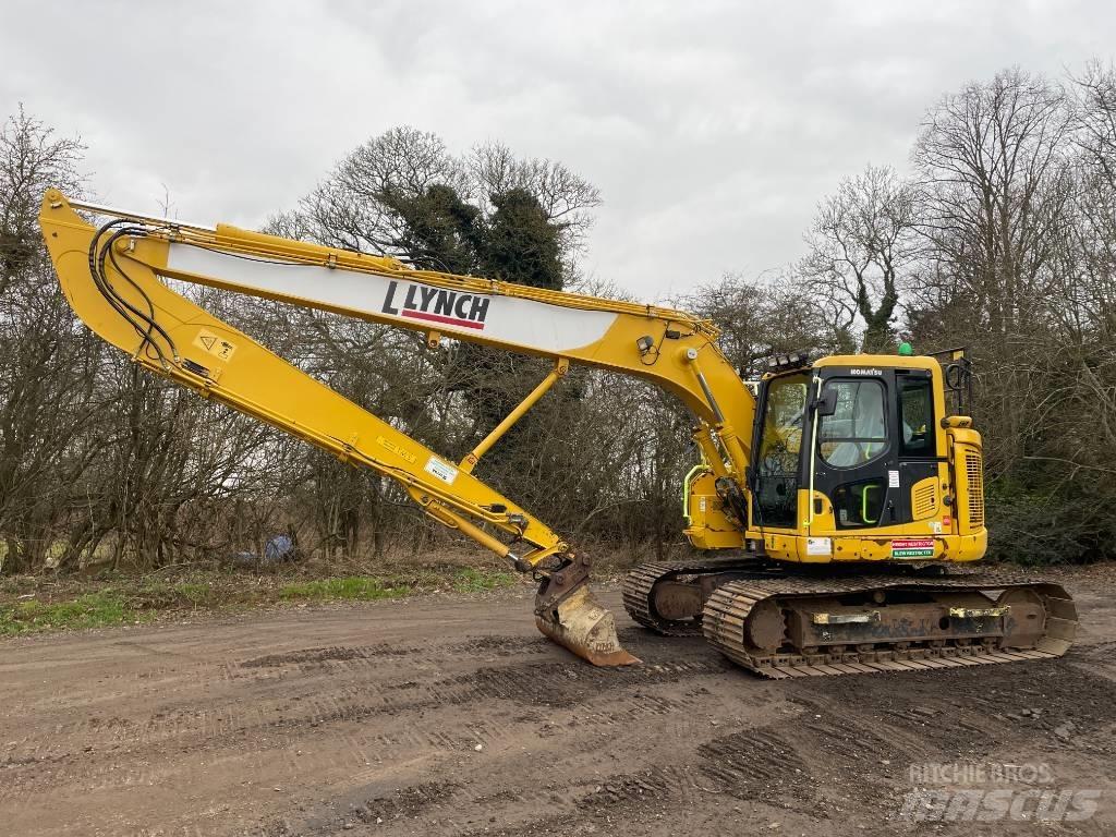 Komatsu PC 138 Hosszú gém kotrók
