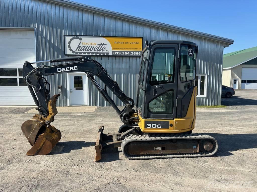 John Deere 30G Mini kotrók < 7t