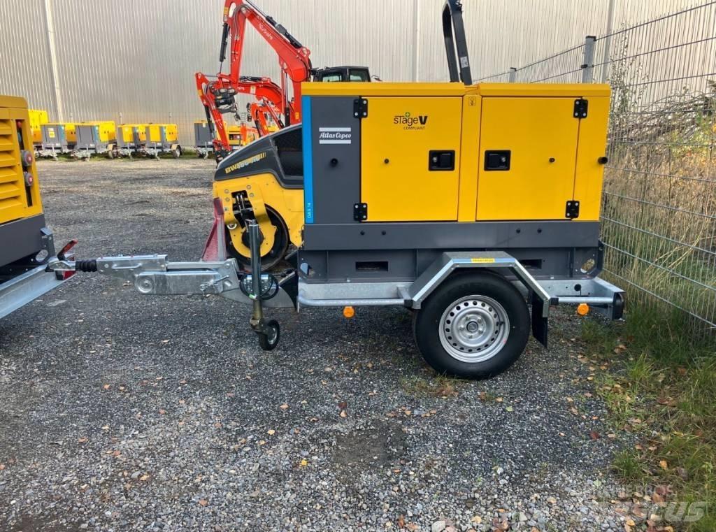 Atlas Copco QAS 14 Dízel áramfejlesztők