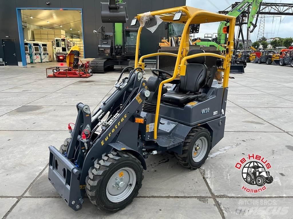 Eurotrac W10 Gumikerekes homlokrakodók
