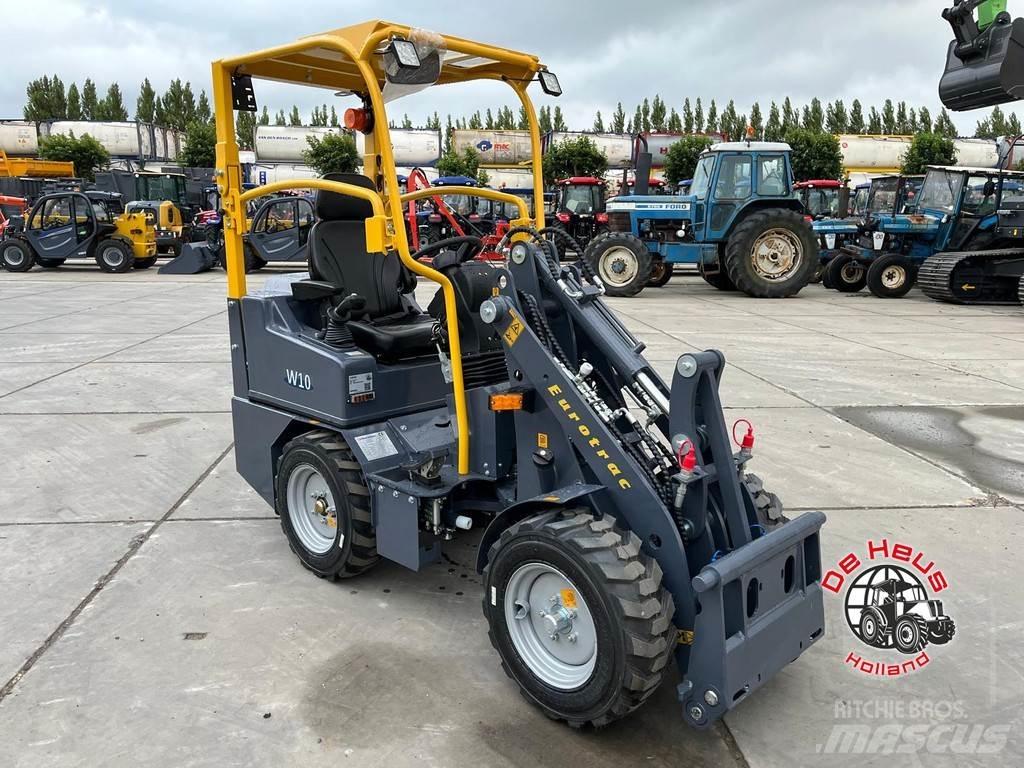 Eurotrac W10 Gumikerekes homlokrakodók