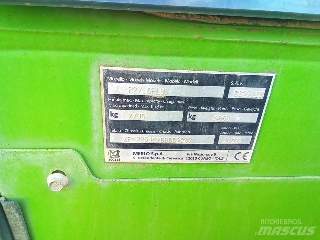 Merlo P 27.6 Plus Teleszkópos rakodók