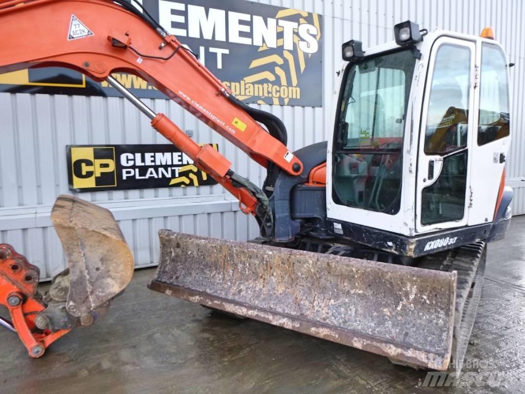 Kubota KX 080-3 A Közepes (midi) kotrók 7 t - 12 t