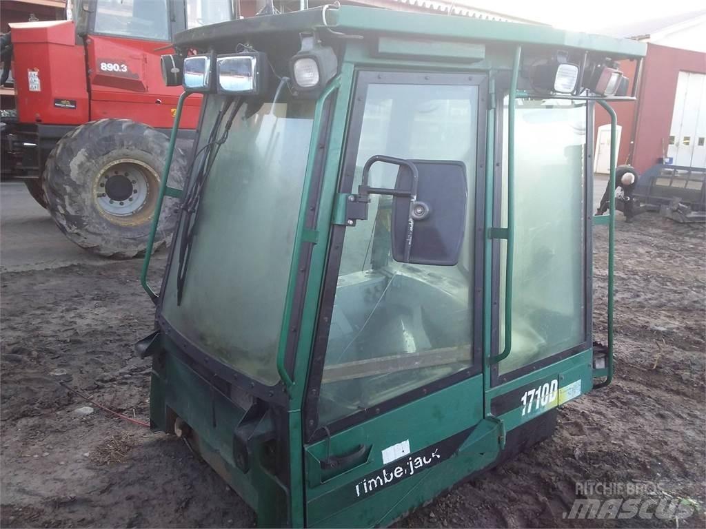 Timberjack 1710d Vezetőfülke és belső tartozékok