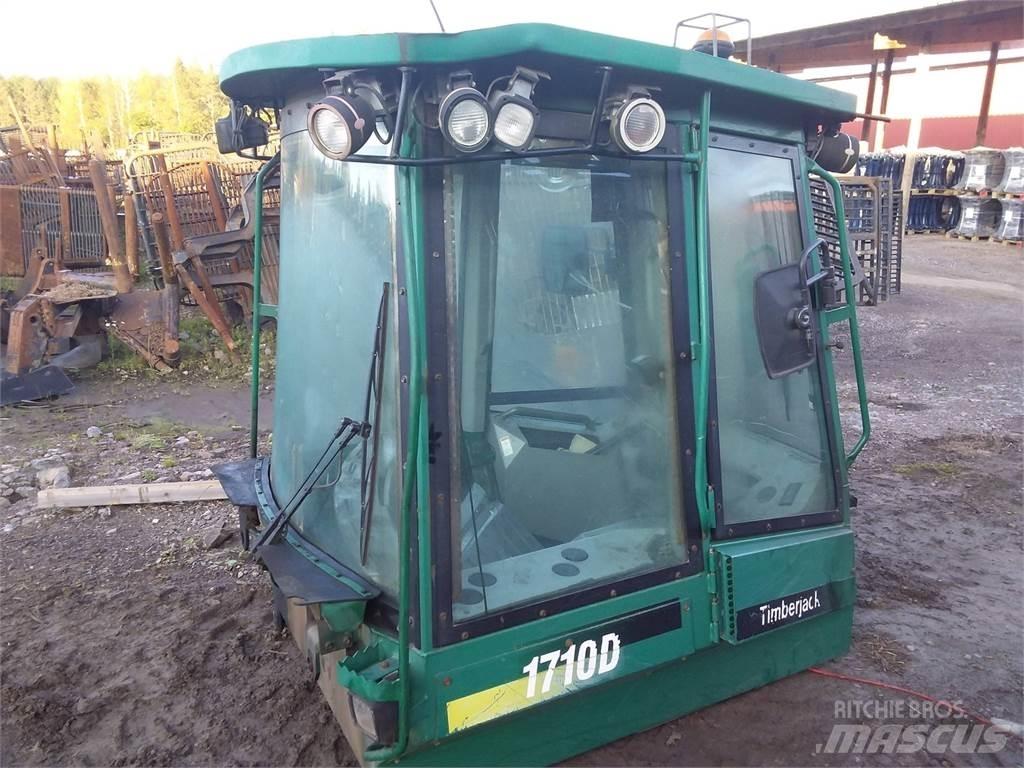 Timberjack 1710d Vezetőfülke és belső tartozékok