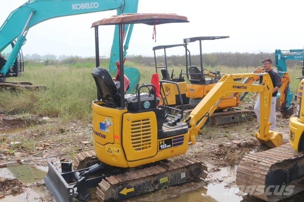 Komatsu PC 18 MR Mini kotrók < 7t