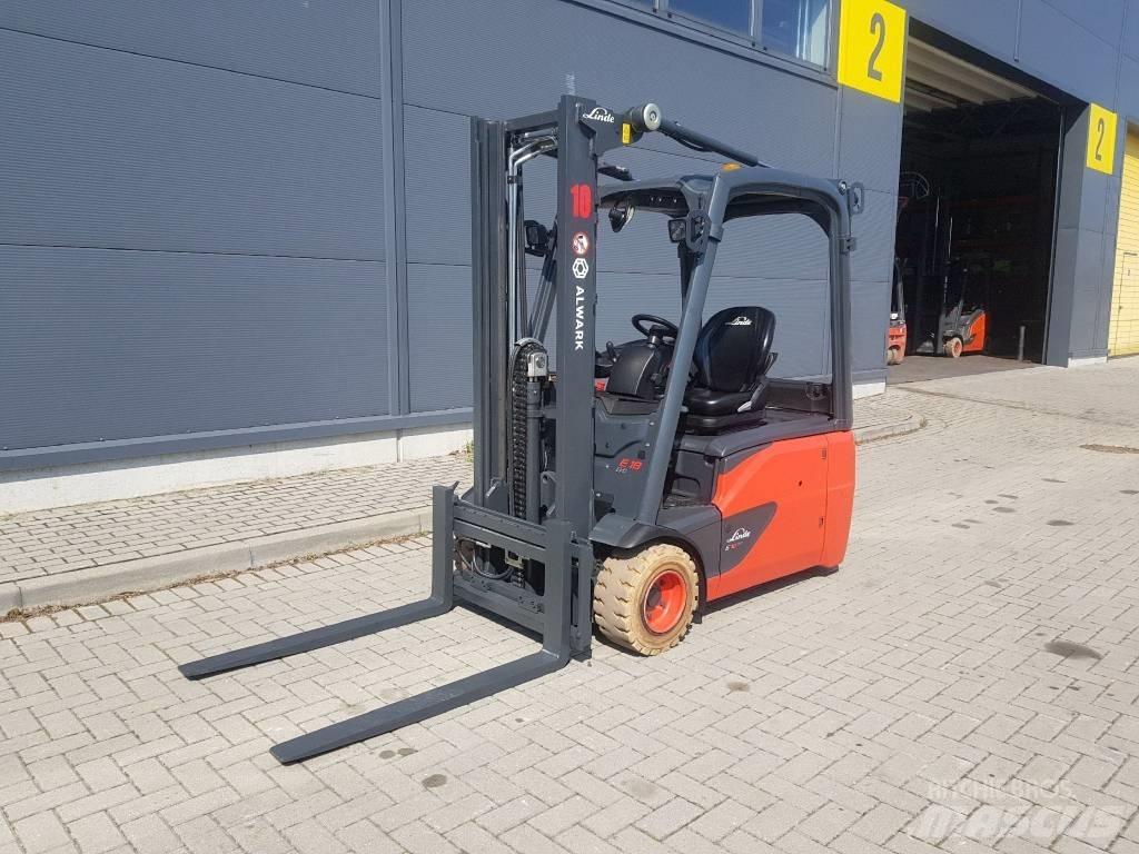 Linde E18 Elektromos targoncák