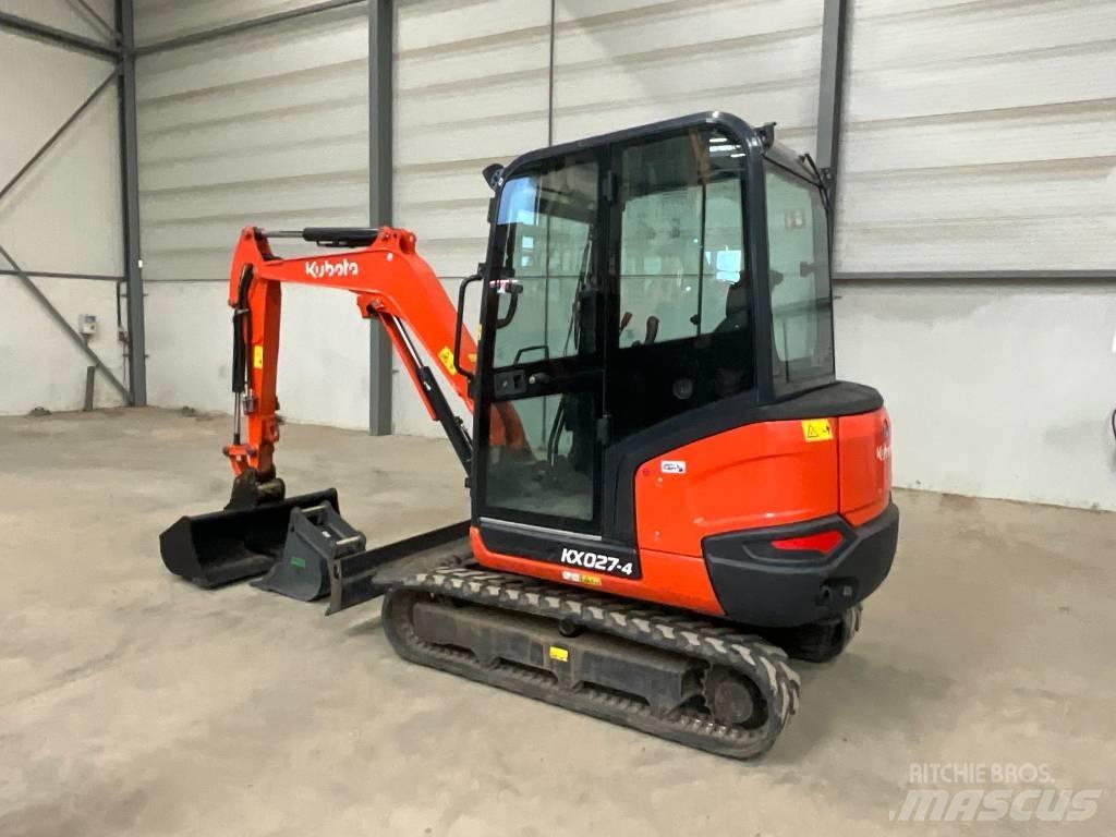 Kubota KX 027-4 HI Mini kotrók < 7t