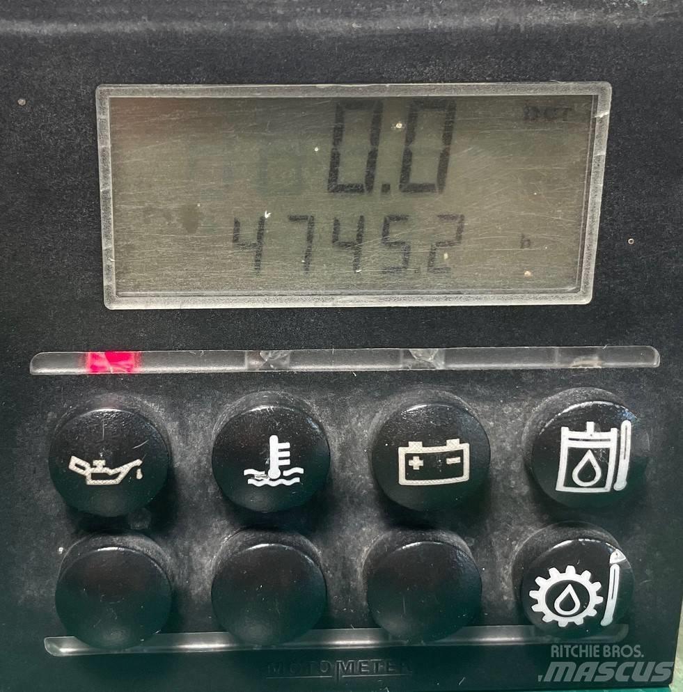 HSW 530E Gumikerekes homlokrakodók