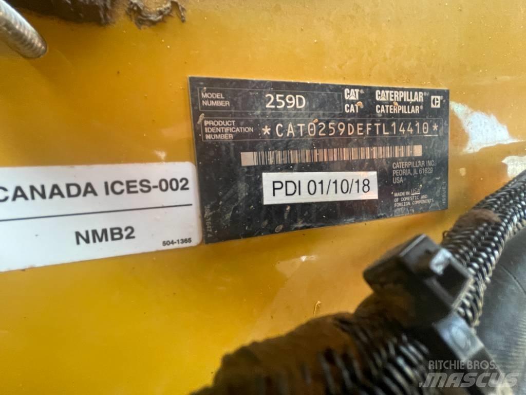 CAT 259 D Kompaktrakodók
