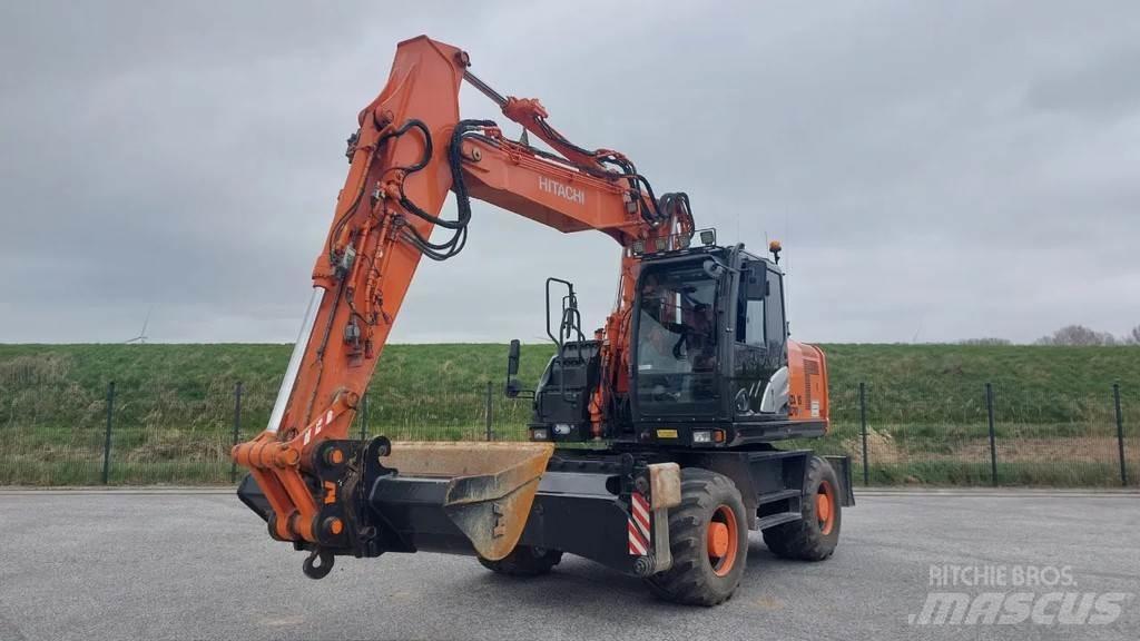 Hitachi ZX 170W-5B Gumikerekes kotrók